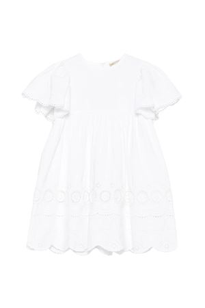 Abito con ricami inglesi STELLA McCARTNEY KIDS | TY1F01Z3459100